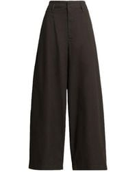 Lemaire - Large Cotton Chino Pants - Lyst