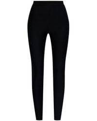 Versace Jeans Couture - Couture Rhinestone Embellished Leggings - Lyst