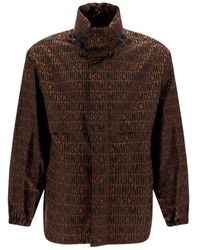 Moschino - Long-Sleeved Casual Jacket - Lyst