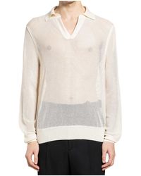 Tom Ford - Semi-Sheer Long-Sleeve Sweater - Lyst