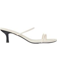St. Agni - Round-Toe High-Heeled Sandals - Lyst