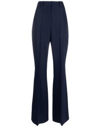 Balmain - Creases Flared Trousers - Lyst