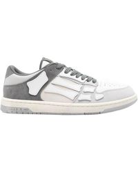 Amiri - Distressed Skel Top Sneakers - Lyst