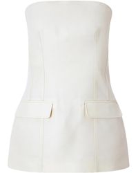 TOTEME - Totême Strapless Pocket Crepe Top - Lyst