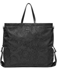 Versace - Logo-Patch Open-Top Tote Bag - Lyst