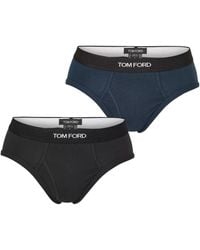 Tom Ford - Plain Cotton Briefs, 2-Pack - Lyst