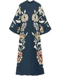 La DoubleJ - La Doublej Floral V-Neck Dress - Lyst