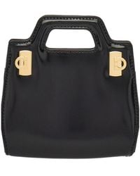 Ferragamo - Ferragamo Wanda Micro Shoulder Bag - Lyst