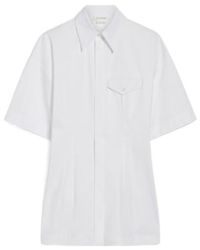 Sportmax - Buttoned Short-Sleeved Shirt - Lyst
