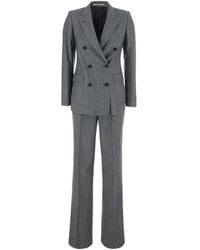 Tagliatore - Double-Breasted Suit And Trousers Two-Piece Set - Lyst