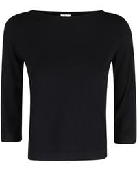 Roberto Collina - Boat-Neck Top - Lyst