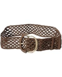 Twinset - Intertwined Maxi Buckle Belt - Lyst