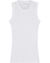 Sportmax - Tione Crewneck Sleeveless Tank Top - Lyst