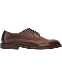 Doucal's - Plain Derby Shoes - Lyst
