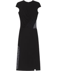 Givenchy - Cut-Out Midi Dress - Lyst