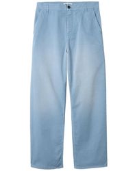 Miu Miu - Garment-Dyed Twill Pants - Lyst