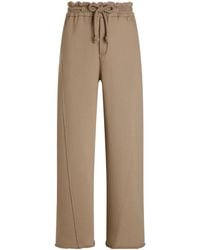 Dolce & Gabbana - Straight Leg Jersey Trousers - Lyst