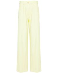 forte_forte - High-Waisted Casual Pants - Lyst