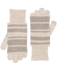 Rag & Bone - Lightweight Knit Striped Gloves - Lyst