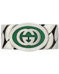 Gucci - Logo Ring - Lyst