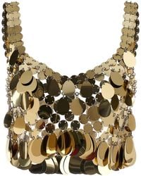 Rabanne - Haut Cropped Top - Lyst