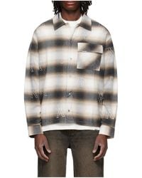 Represent - Checked Flannel Shirt - Lyst