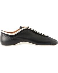 Dries Van Noten - Contrast Trim Low-Top Sneakers - Lyst