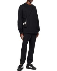 Y-3 - Logo Printed Loose Fit Crewneck Sweatshirt - Lyst