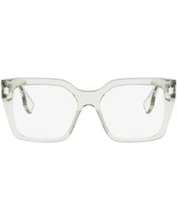 Fendi - Eyewear Square Frame Glasses - Lyst