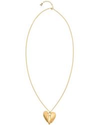 AMINA MUADDI - Heart-Shaped Pendant Necklace - Lyst