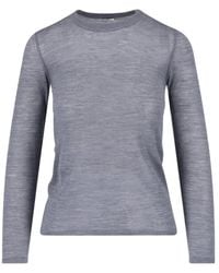 Aspesi - Lightweight Crew-Neck Knit Top - Lyst