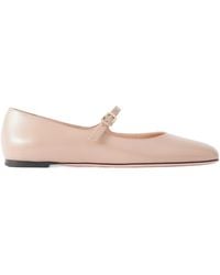 Bally - Belkys Leather Mary-Jane Ballet Flats - Lyst