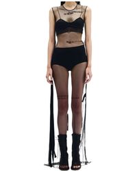 Ann Demeulemeester - Seda Till The End Semi-Sheer Mesh Maxi Dress - Lyst