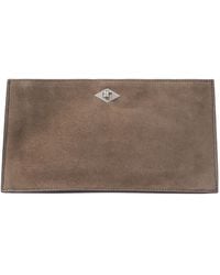 Metier - Ease 28 Suede Clutch - Lyst