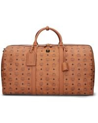 MCM - Ottomar Logo Patterned Weekender Duffel Bag - Lyst