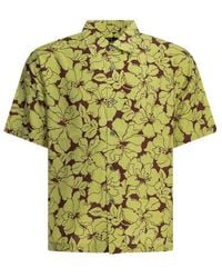 Stussy - Collared Short-Sleeved Shirt - Lyst
