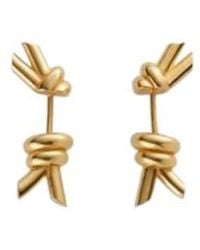 Bottega Veneta - Knot Stud Earrings - Lyst