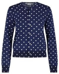 Comme des Garçons - Comme Des Garçons Homme Plus Polka Dot Buttoned Cardigan - Lyst