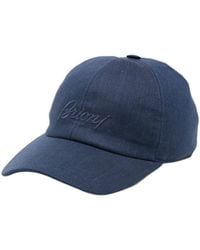 Brioni - Embroidered-Logo Baseball Cap - Lyst