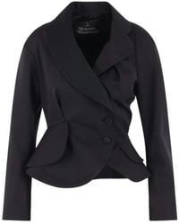 Vivienne Westwood - Stormy Shawl-Lapel Long Sleeved Blazer - Lyst