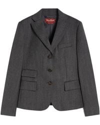 Max Mara - Studio Panino Single-Breasted Jacket - Lyst