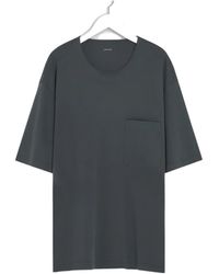 Lemaire - Chest Pocket Short-Sleeved T-Shirt - Lyst