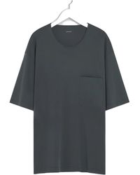 Lemaire - Chest Pocket Short-Sleeved T-Shirt - Lyst