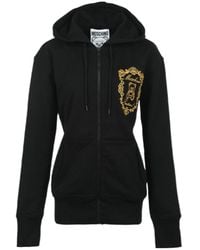 Moschino - Logo-Patch Hoodie - Lyst
