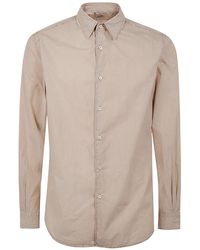 Aspesi - Button-Up Cotton Shirt - Lyst