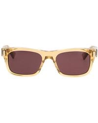 Saint Laurent - Eyewear Rectangular Frame Sunglasses - Lyst