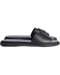 Gucci - Slide Sandal With Double G - Lyst