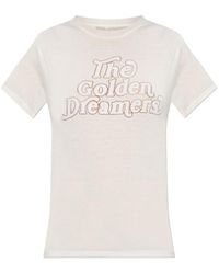 Golden Goose - The Golden Dreamers Printed T-Shirt - Lyst