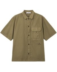 Stone Island - Buttoned Patch Pocket Shirt - Lyst