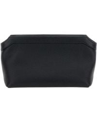 The Row - Terrasse Zip Clutch Bag - Lyst